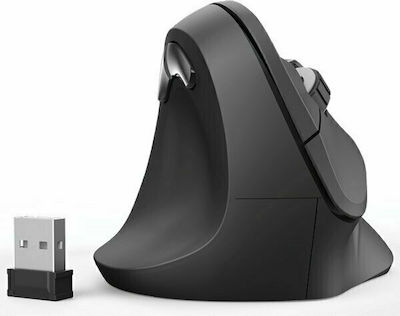 HAMA EMW-500L Wireless Ergonomic Vertical Mouse Left-Handed Black