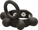 Calexotics Silicone Medium Weighted C-Ring Ball Stretcher Black