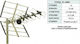 EL-328D Outdoor TV Antenna (Does not Require Power Supply) Yellow