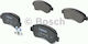 Bosch Brake Pad Front 4pcs for Citroen Berlingo / C4 / Xsara Peugeot 207 / 208 / 301 / 307