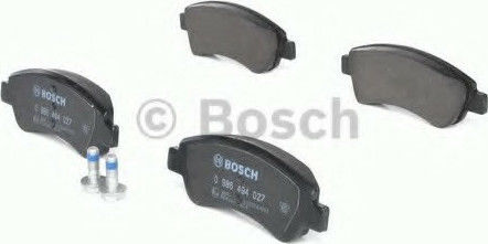 Bosch Brake Pad Front 4pcs for Citroen Berlingo / C4 / Xsara Peugeot 207 / 208 / 301 / 307