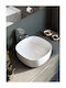 Roca Inspira Soft Надеждна мивка Порцелан 37x37x14см Pearl