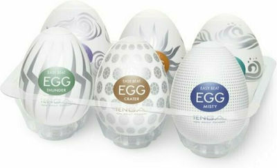 Tenga Easy Beat Egg Masturbator Styles Package 6τμχ