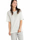 Puma Fusion Elongated Women's Athletic Blouse Short Sleeve White