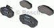 Bosch Спирачна накладка Предни 4бр за Citroen Jumper Fiat Ducato Peugeot Boxer