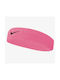 Nike Swoosh Bandă de cap sport Roz