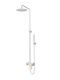 Karag Andare Shower Column without Mixer 136cm White