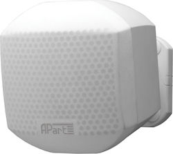 Apart Audio Passive Wall-mounted Speaker 50W (Piece) 8.2x10.8x9.4cm White