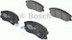Bosch Σετ Τακάκια Εμπρός 4τμχ για Chevrolet Captiva Opel Antara