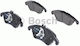 Bosch Bremsbelag Vorne 4Stück für Mercedes-Benz C Klasse / CLS Klasse / E Klasse / SLK remains the same in German