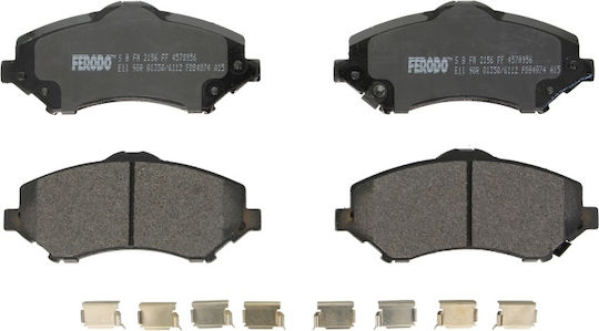 Ferodo Brake Pad Front 4pcs for Chrysler Grand Voyager Dodge Journey / Nitro Fiat Freemont Jeep Cherokee / Wrangler Volkswagen Routan