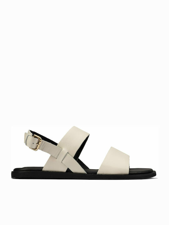 Clarks Karsea Кожени Анатомични Дамски Сандали Бели