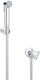 Grohe Tempesta F Wall Mounted Bidet Set Silver