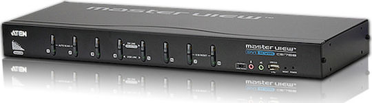 Aten 8-Port USB DVI/Audio KVM Switch