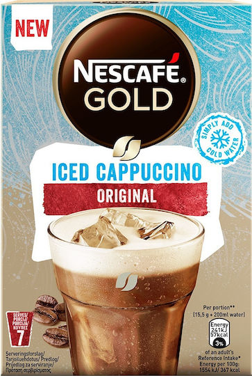 Nescafe Nescafe Sofort Kaffee Gold Eiskaffee 7x15.5g