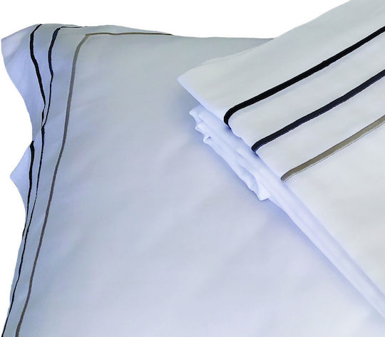 Blanc de Blanc Σεντόνι Ξενοδοχείου Λευκό King Size 260x295εκ.