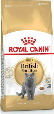 Royal Canin British Shorthair Adult Dry Adult Cat Food for Skin & Hair with Corn 0.4kg