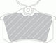 Ferodo Brake Pad Rear 4pcs for Audi 80 / A6 Peugeot 405 Renault Megane Seat Cordoba / Toledo Volkswagen Corrado / Golf / Jetta / Passat / Polo / Scirocco