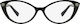Valentino Rame Ochelari Pentru Femei Acetat Structură Scheletică Fluture Negru VA3061 5001