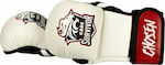 Chosen X Cage Survivor Synthetic Leather MMA Gloves White