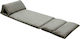 Multifunctional Bean Bag Chair Sunbed Waterproof Dark Gray 216x56x9cm