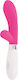 Glossy Jackson Vibrator Kaninchen 12cm Pink