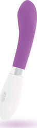 Glossy John Mini Δονητής Rabbit 12cm Purple