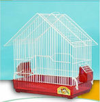 Klouvotechniki Bird Cage Painted House Cage 37x24x42cm 37x24x42cm. 17590