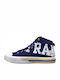 Beta High Double Ανδρικά Μποτάκια Navy Μπλε