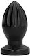 All Black Plug Πρωκτική Σφήνα Black 12cm