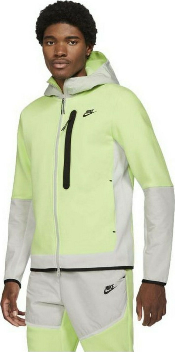 Nike Sportswear Tech Ανδρική Φούτερ Ζακέτα με Κουκούλα και Τσέπες ...