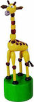 Detoa Miniaturspielzeug Holz Fingerpuppe Giraffe für 3+ Jahre 12897