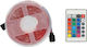 Ksix Ταινία LED 12V RGB Φως 5m Τύπου SMD5050 με Τηλεχειριστήριο