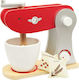 Classic World Retro Mixer aus Holz für Kinder-Haushaltsgeräte 4 Stück