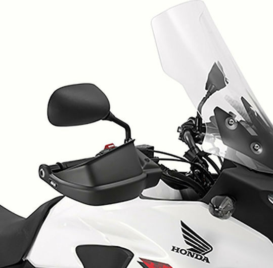 Givi Motorcycle Protective Hand Guards Προστασία Χεριών για Honda CB500 X 2013-2018 in Black Colour