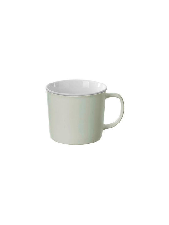 Mint Ceramic Cup Gray 380ml