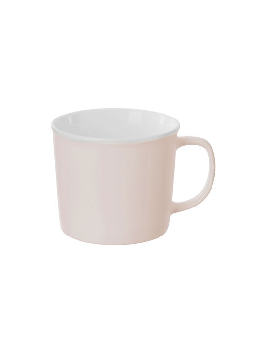 Atmosphera Nature Tasse Keramik Rosa 380ml 1Stück