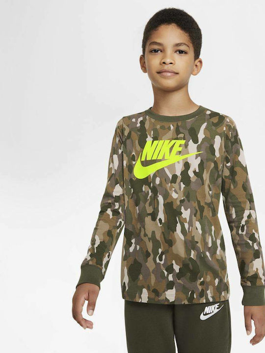 Nike Μπλούζα Χακί
