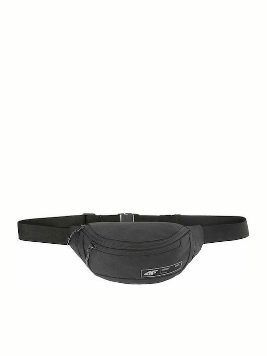 4F Men's Waist Bag Black H4L21-AKB002-20S