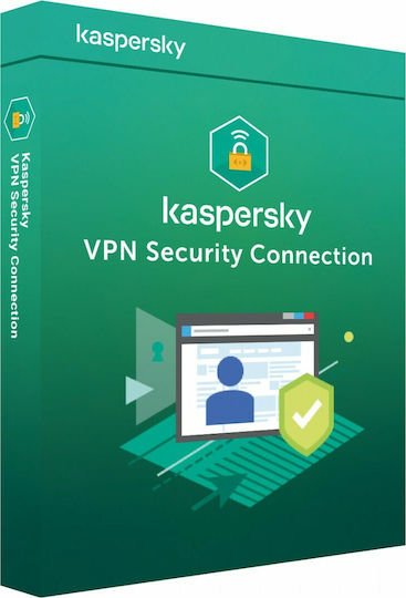 Kaspersky VPN Secure Connection for 5 Devices and 1 Year of Use (Electronic License)