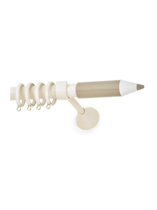 Anartisi Metallic Curtain Pole Pencil Double wi...