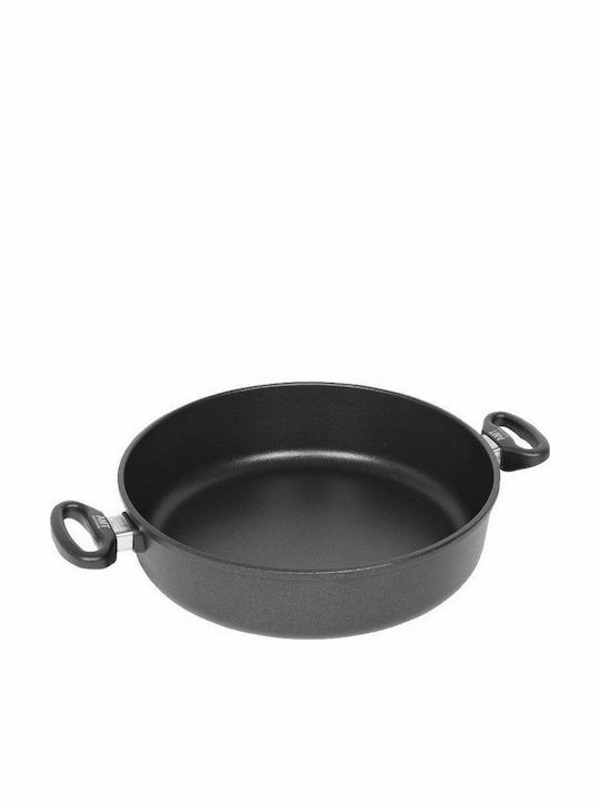 AMT Gastroguss Ρηχή Κατσαρόλα από Χυτό Αλουμίνιο 5.5lt / 32cm
