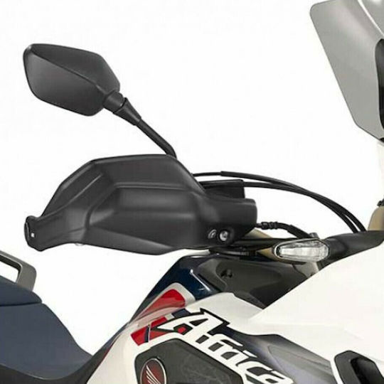 Givi Προστατευτικές Χούφτες Μηχανής Προστατευτικές Χούφτες για Africa Twin 1000L Crf 2016/ 1000 Adventure 2018 σε Μαύρο χρώμα