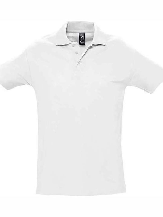 Sol's Spring II Men's Short Sleeve Promotional Blouse White