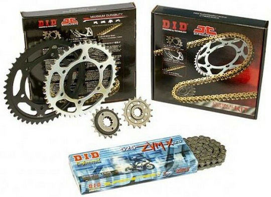 DID Chain & Sprocket Kit (16-42-525ZVM-X) for Honda CBR 600RR 2003-2006
