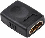 Konverter HDMI weiblich zu HDMI weiblich Schwarz (ZLA0667LX)