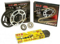 DID Chain & Sprocket Kit (16-45-525VX) for Suzuki GSX-R 1000 2001-2005