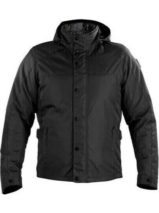 Nordcode Milano Evo Men's Motorcycle Jacket Softshell 4 Seasons Waterproof Black