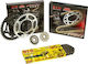 DID Chain & Sprocket Kit (16-39-520VX) for Honda Integra 700 2012-2013