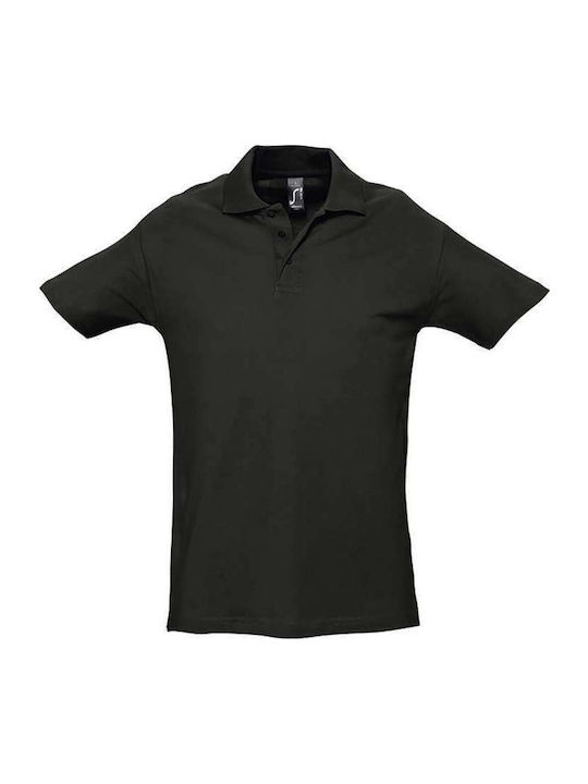 Sol's Spring Ii Ανδρικό Διαφημιστικό T-shirt Κοντομάνικο σε Μαύρο Χρώμα
